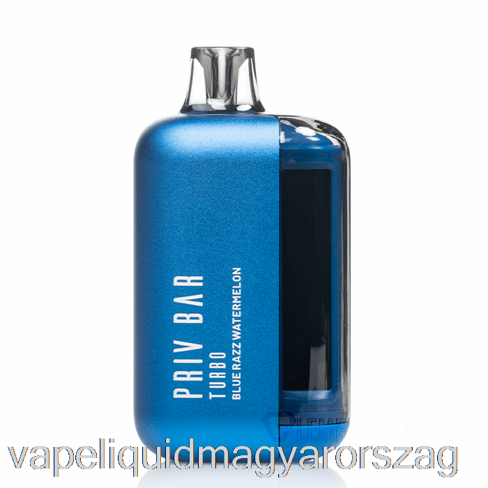 Smok Priv Bar Turbo 15k Eldobható Kék Razz Görögdinnye Vape Folyadék